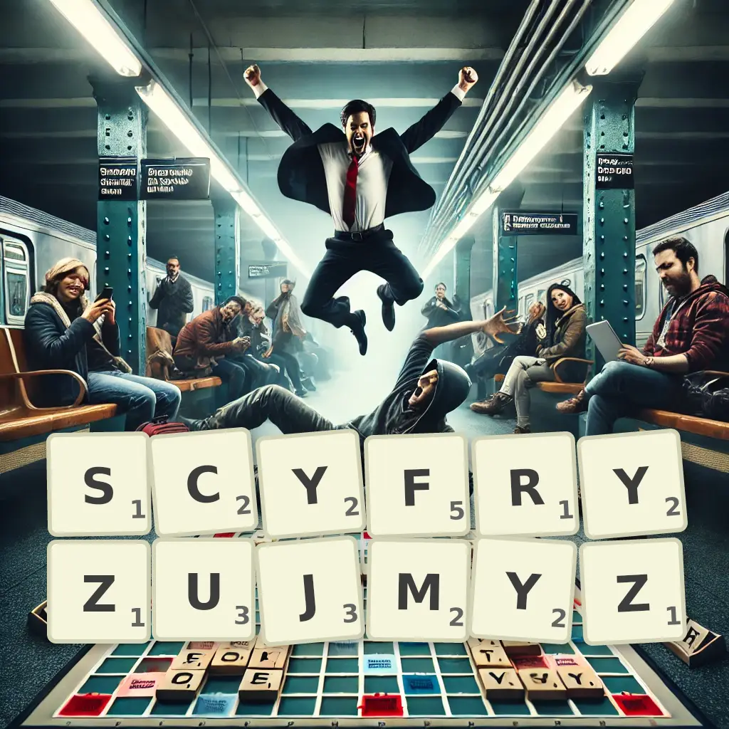 Słowa z liter SCYFRYZUJMYŻ