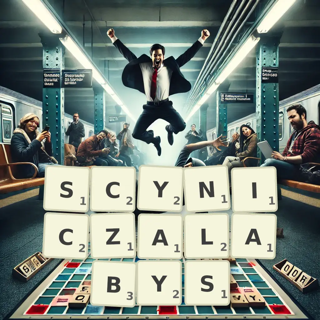 Słowa z liter SCYNICZAŁABYŚ