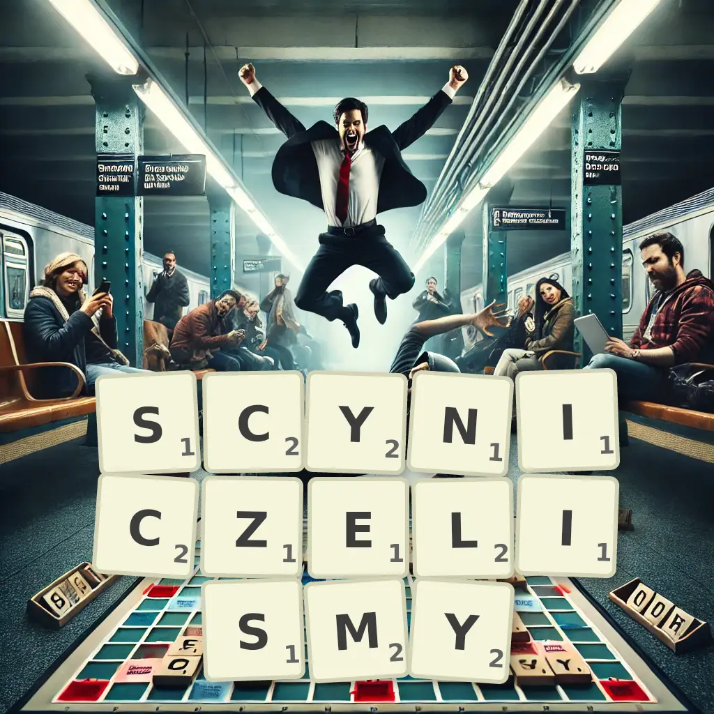 Słowa z liter SCYNICZELIŚMY