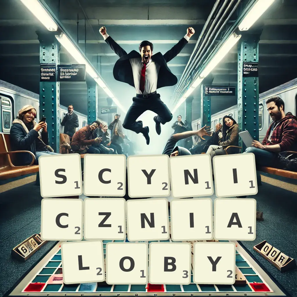 Słowa z liter SCYNICZNIAŁOBY