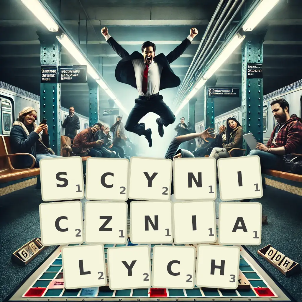 Słowa z liter SCYNICZNIAŁYCH