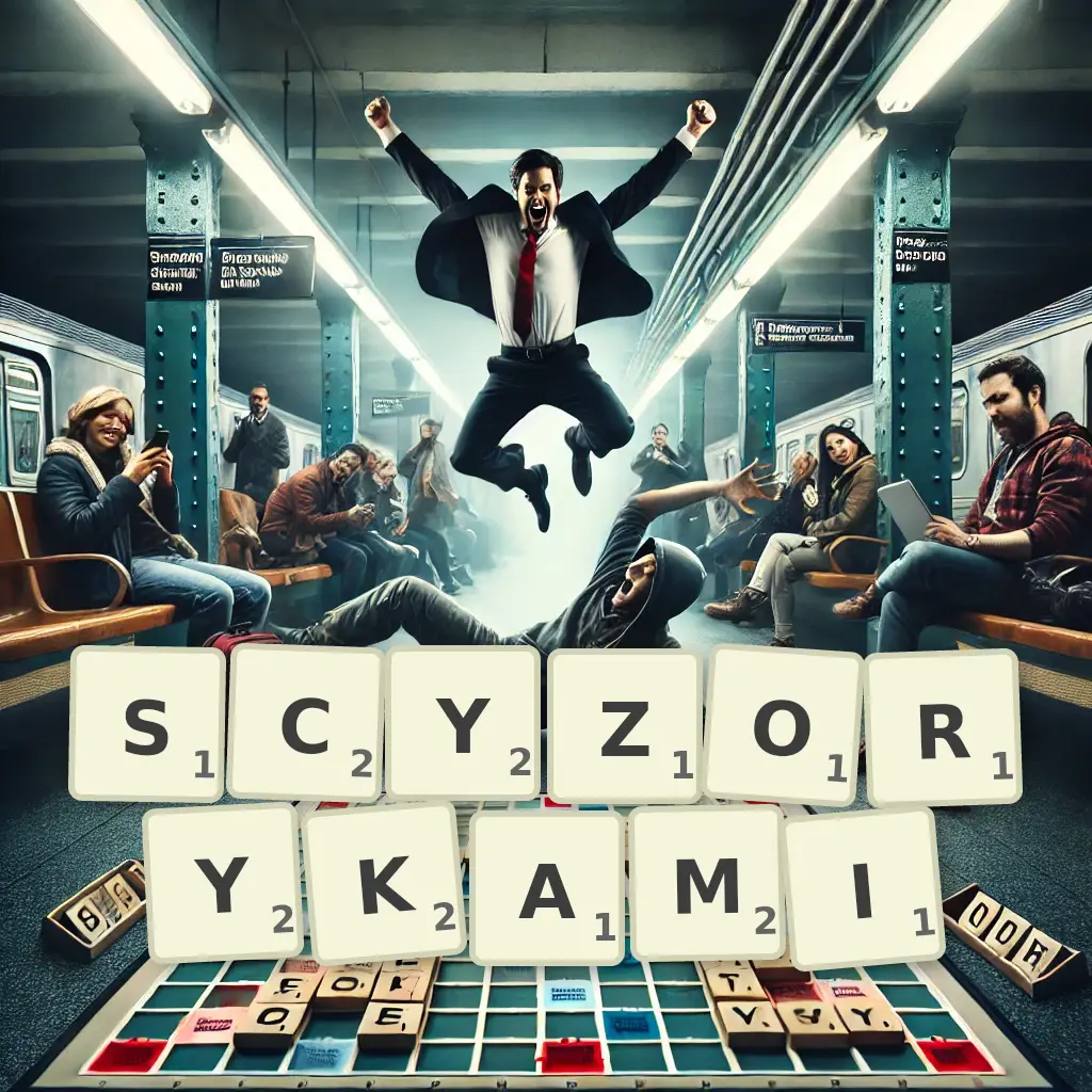 Słowa z liter SCYZORYKAMI