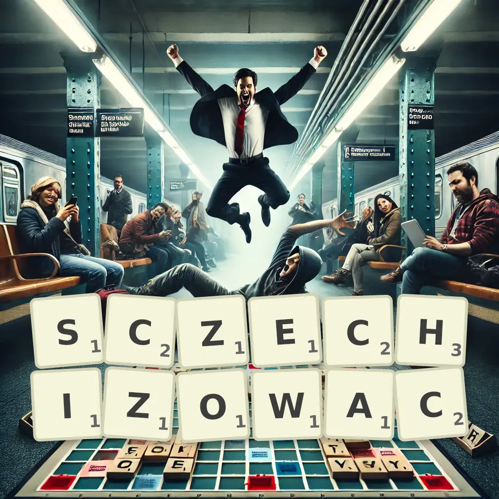 Słowa z liter SCZECHIZOWAĆ