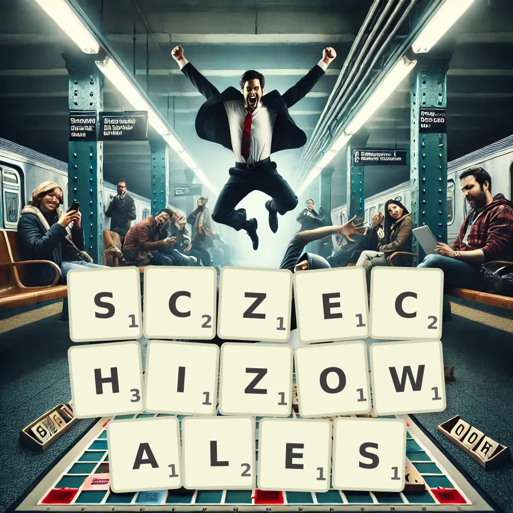 Słowa z liter SCZECHIZOWAŁEŚ