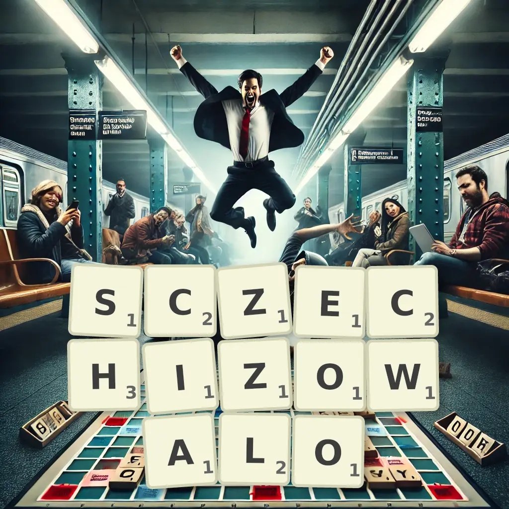 Słowa z liter SCZECHIZOWAŁO