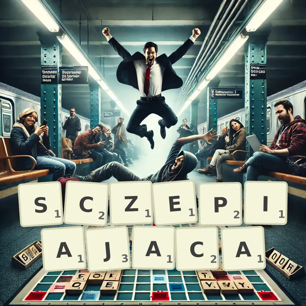 Słowa z liter SCZEPIAJĄCĄ