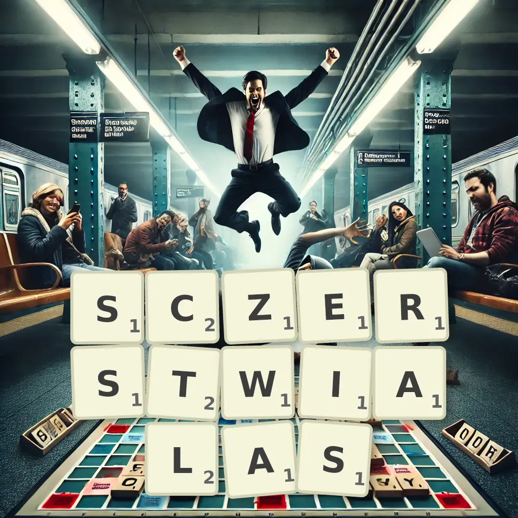 Lista słów z liter SCZERSTWIAŁAŚ Słowa z liter SCZERSTWIAŁAŚ