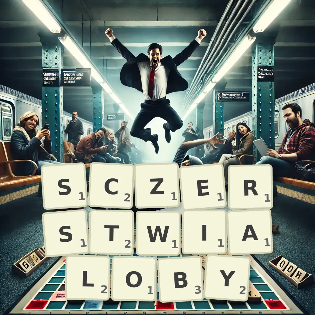 Słowa z liter SCZERSTWIAŁOBY