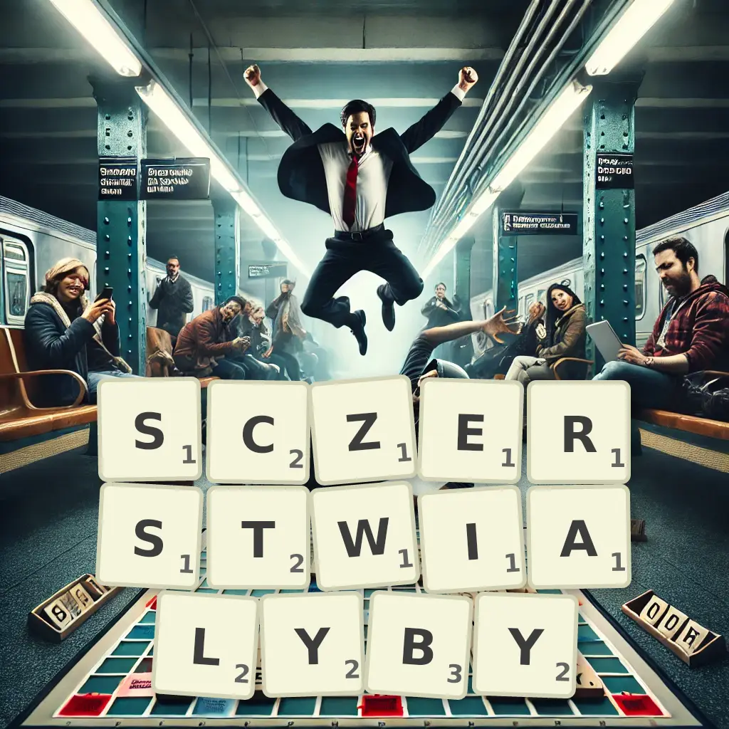 Słowa z liter SCZERSTWIAŁYBY