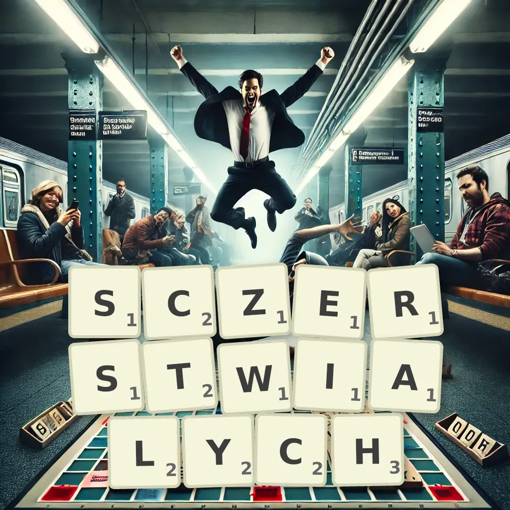Słowa z liter SCZERSTWIAŁYCH
