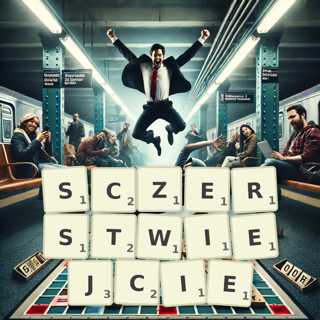Słowa z liter SCZERSTWIEJCIE