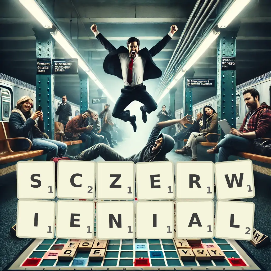 Słowa z liter SCZERWIENIAŁ