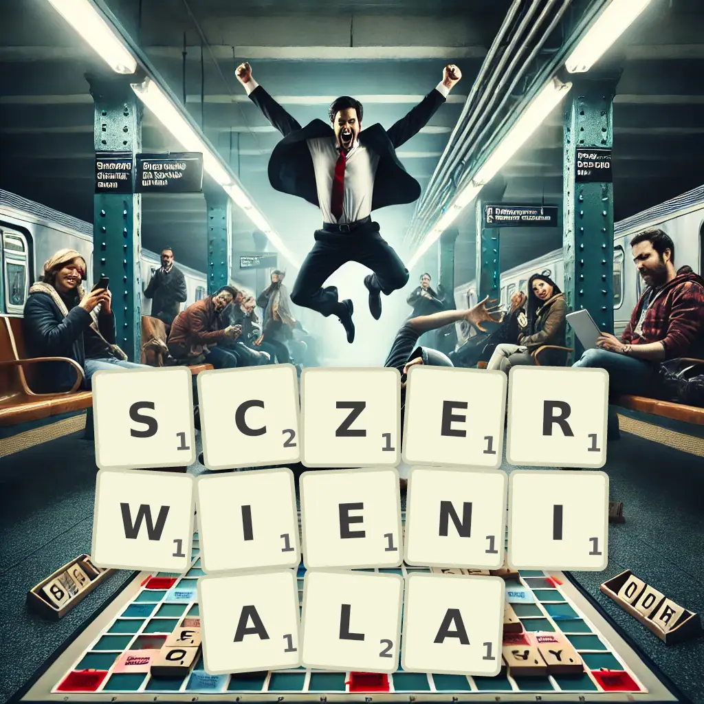Słowa z liter SCZERWIENIAŁA