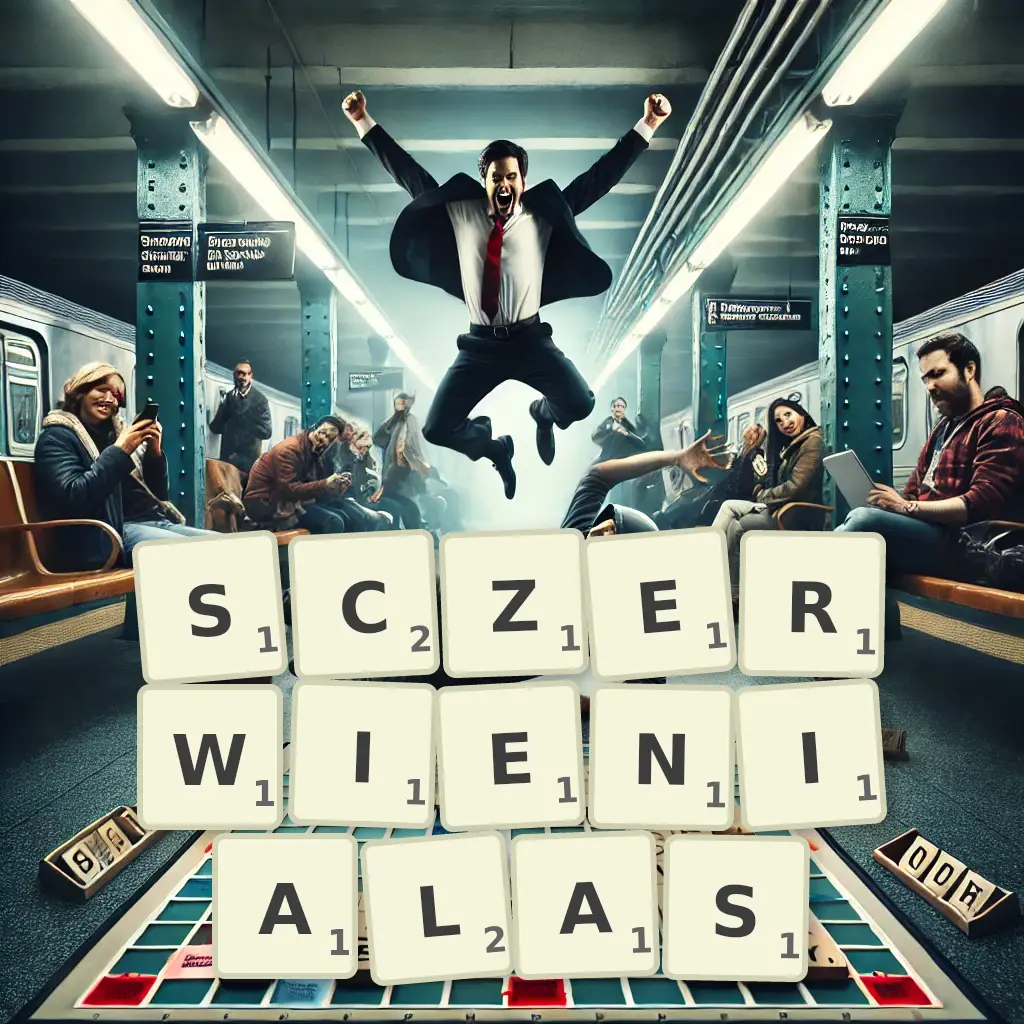 Słowa z liter SCZERWIENIAŁAŚ