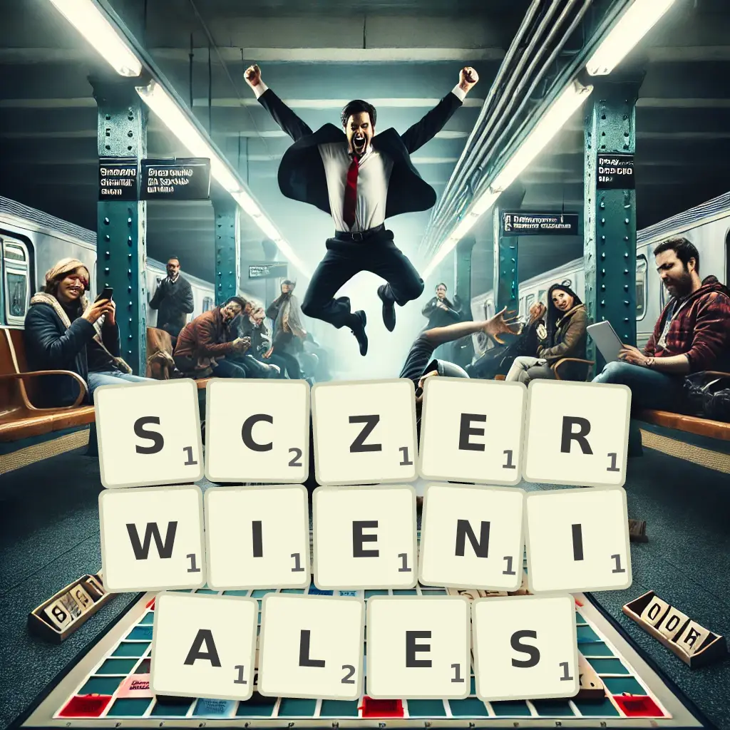 Słowa z liter SCZERWIENIAŁEŚ