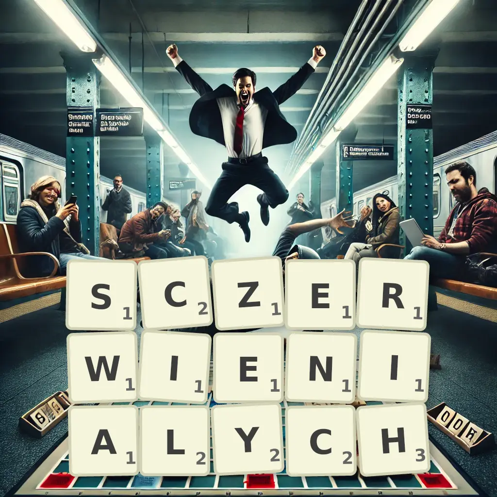 Słowa z liter SCZERWIENIAŁYCH