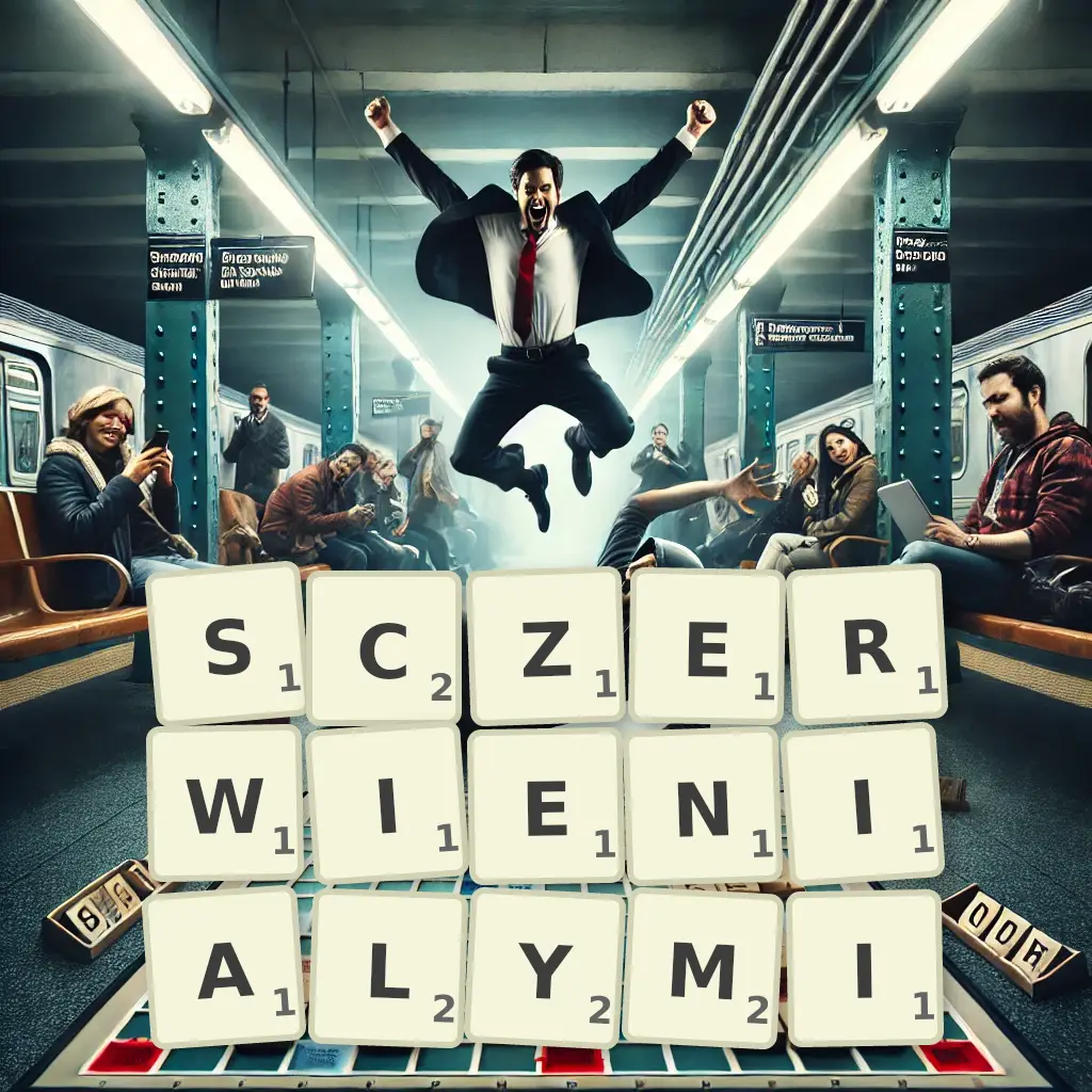 Słowa z liter SCZERWIENIAŁYMI