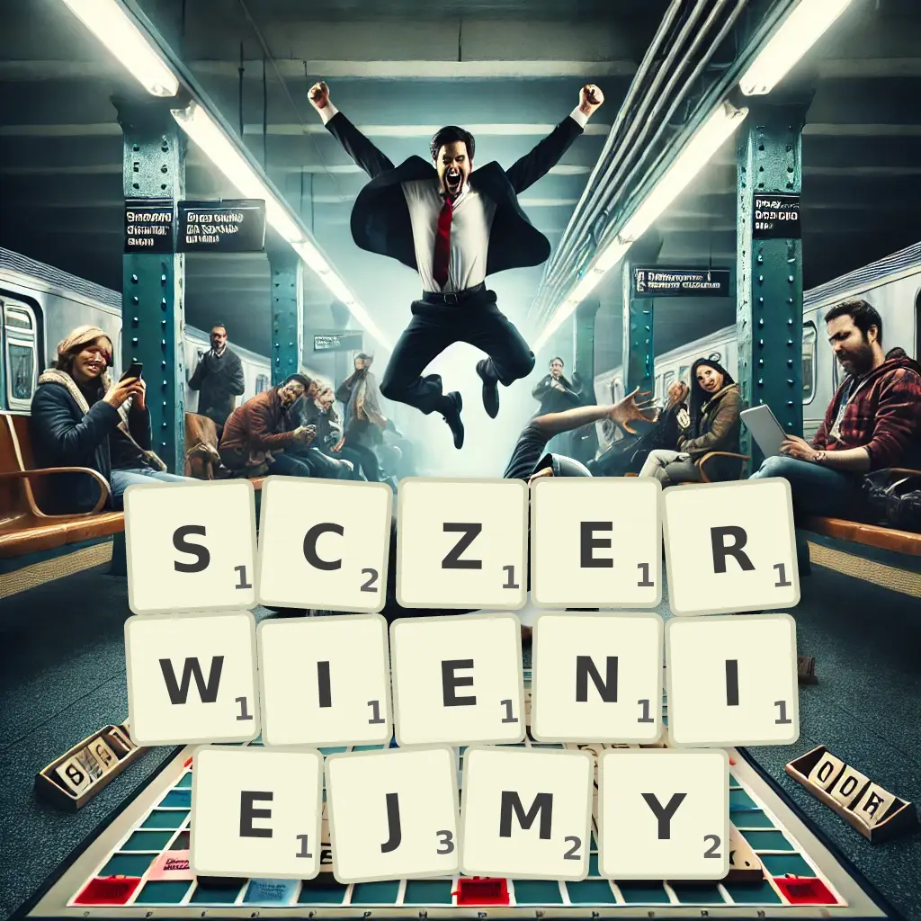 Słowa z liter SCZERWIENIEJMY