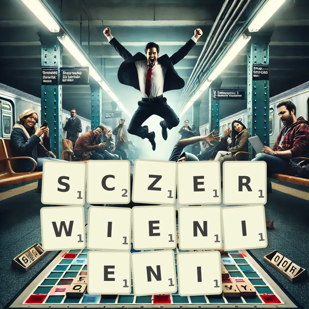 Słowa z liter SCZERWIENIENI