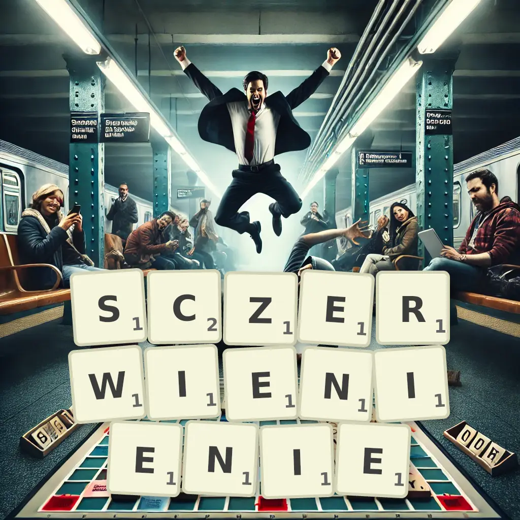 Słowa z liter SCZERWIENIENIE