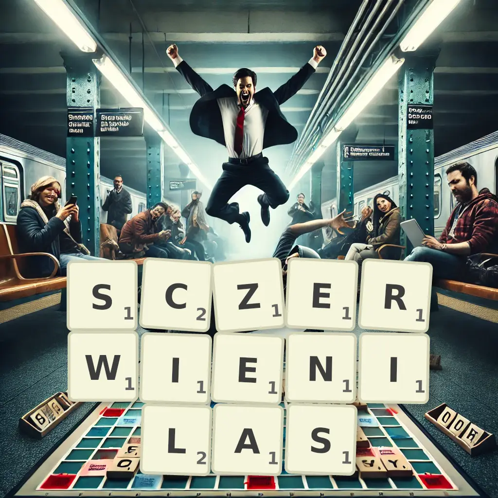 Słowa z liter SCZERWIENIŁAŚ