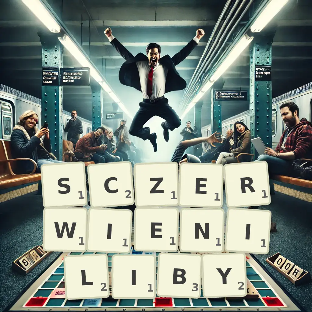 Słowa z liter SCZERWIENILIBY