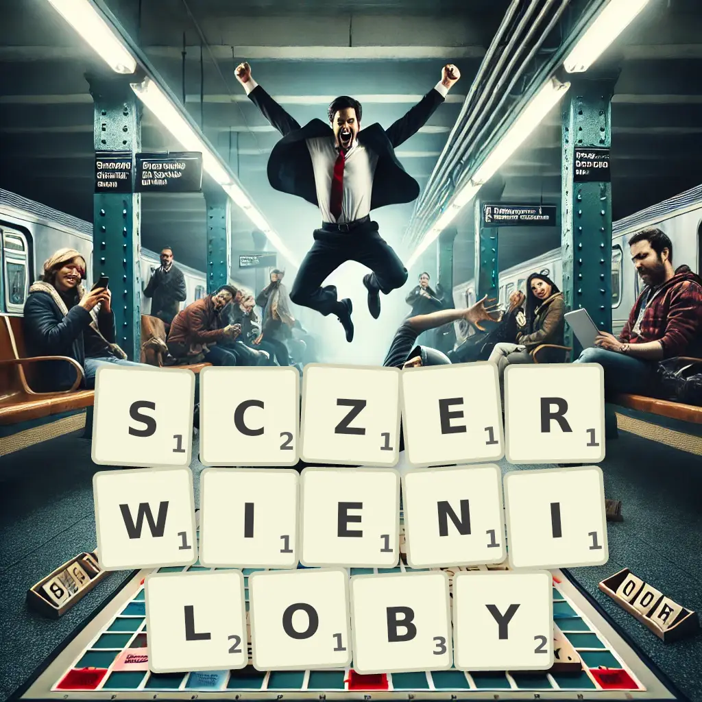Słowa z liter SCZERWIENIŁOBY