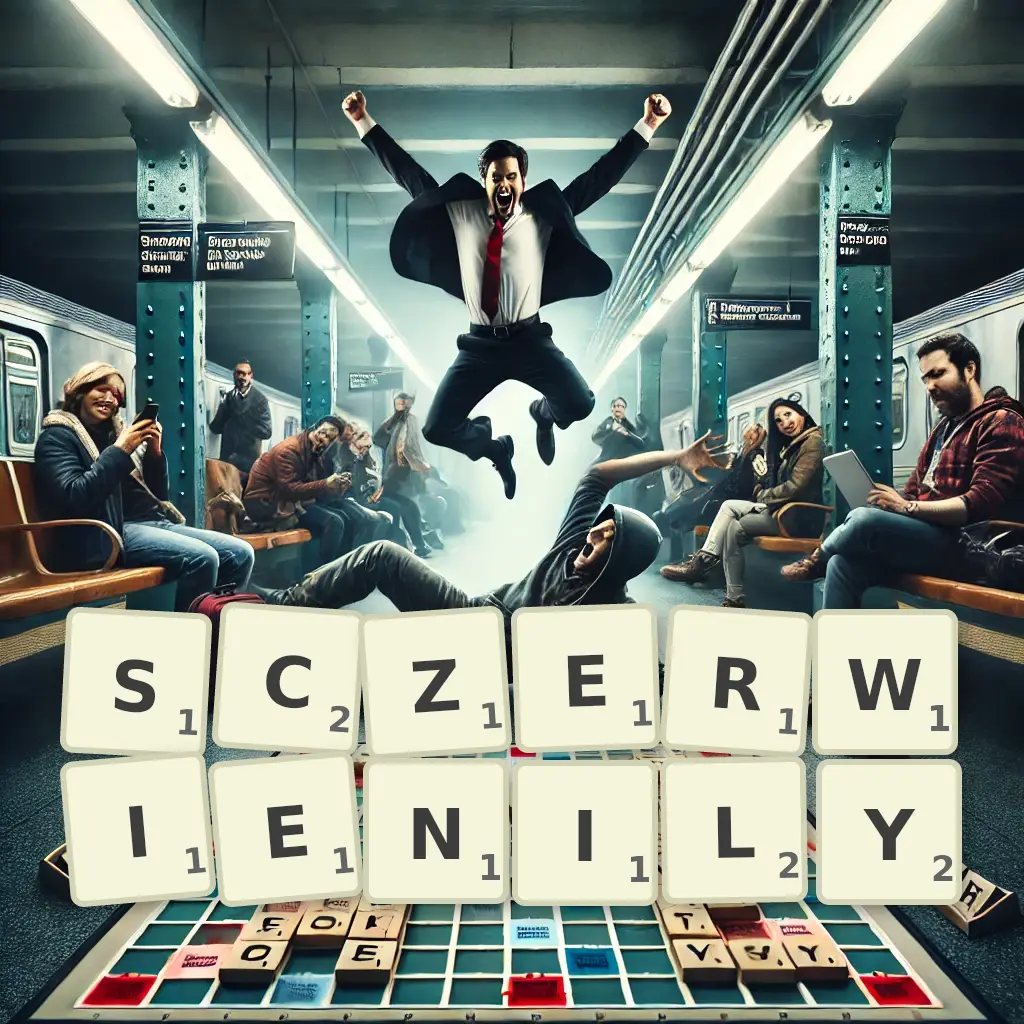 Słowa z liter SCZERWIENIŁY