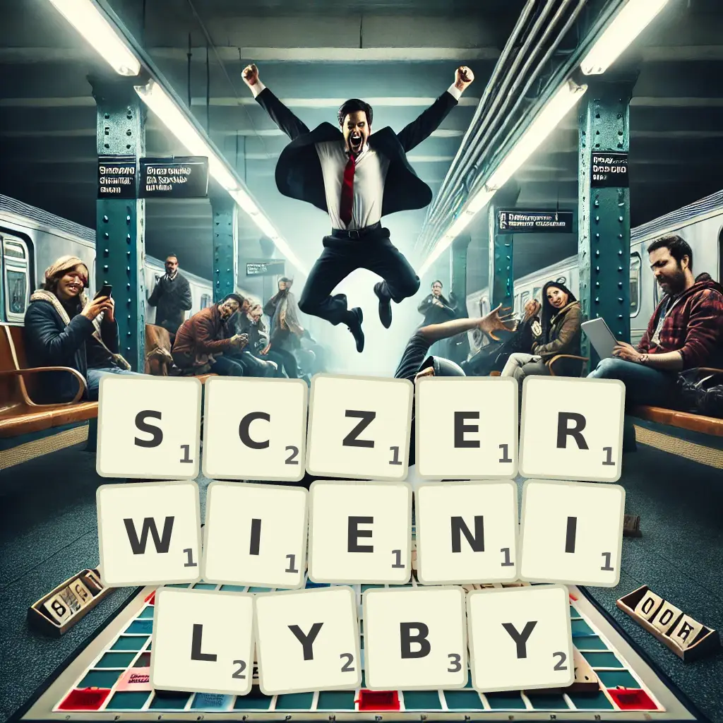 Słowa z liter SCZERWIENIŁYBY