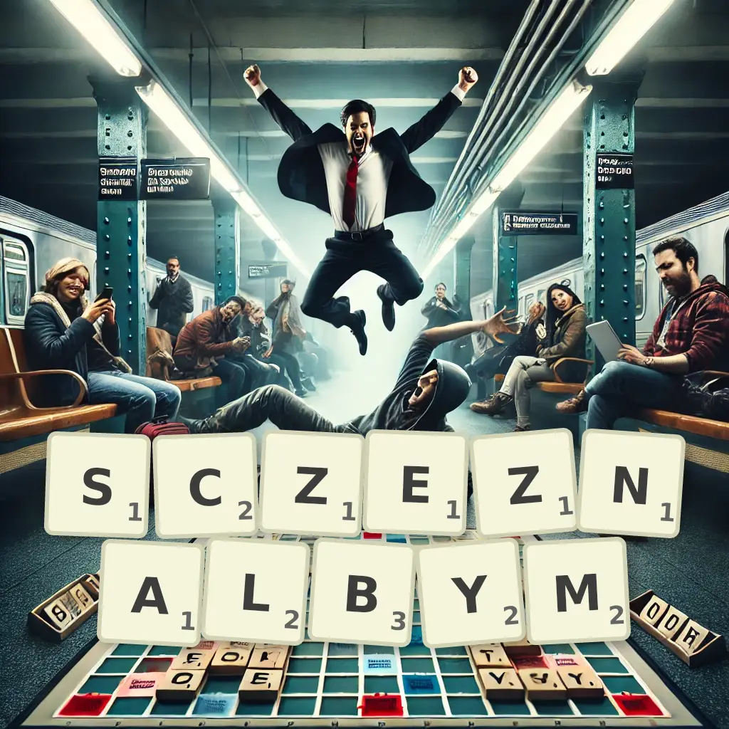 Słowa z liter SCZEZNĄŁBYM