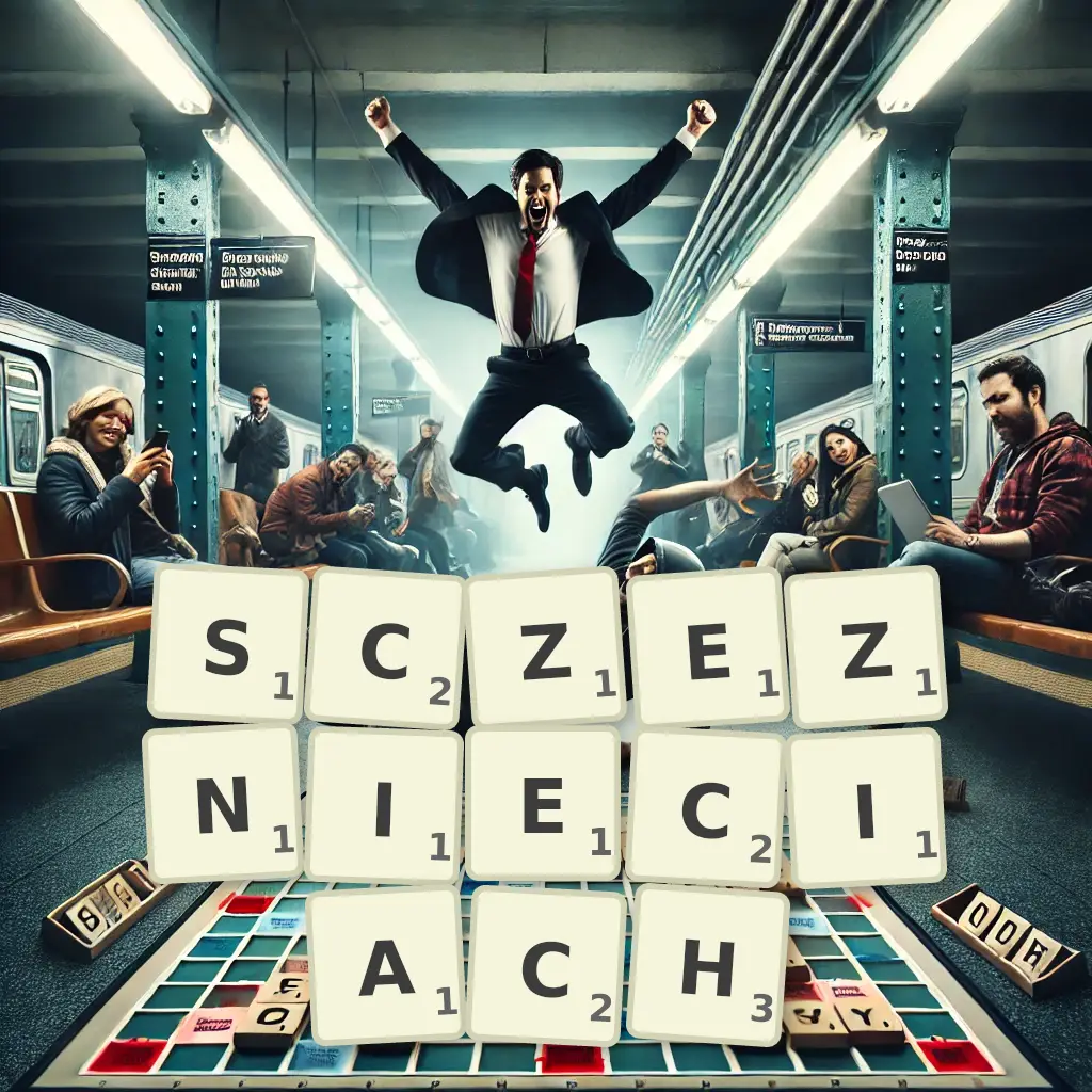 Słowa z liter SCZEŹNIĘCIACH