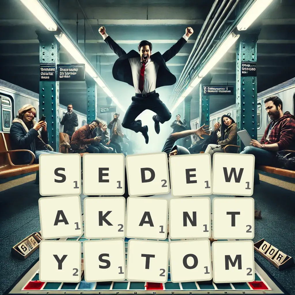 Słowa z liter SEDEWAKANTYSTOM