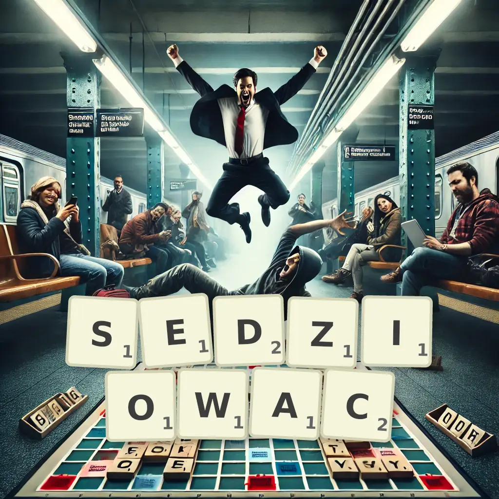 Słowa z liter SĘDZIOWAĆ