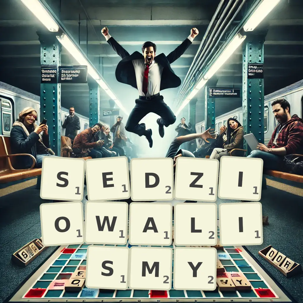 Słowa z liter SĘDZIOWALIŚMY
