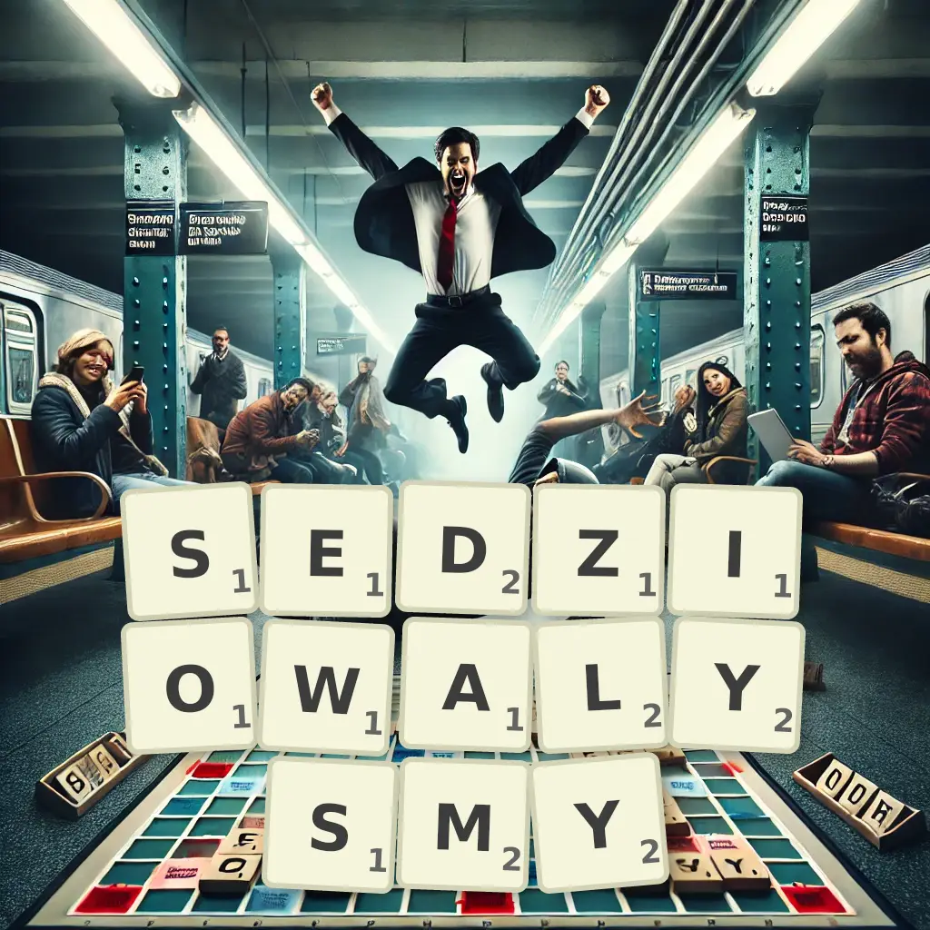 Słowa z liter SĘDZIOWAŁYŚMY