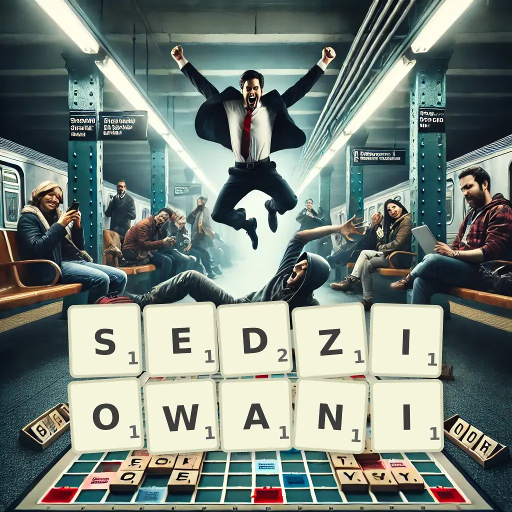 Słowa z liter SĘDZIOWANI