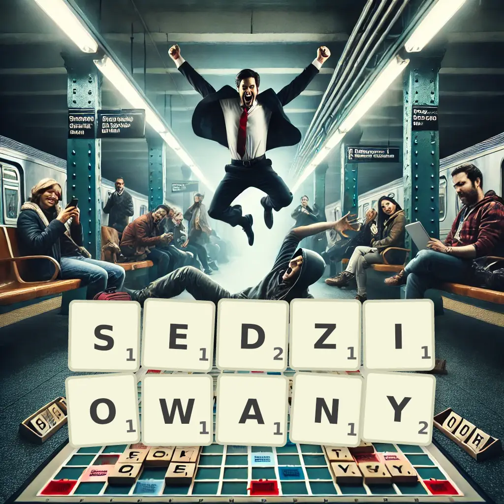 Słowa z liter SĘDZIOWANY