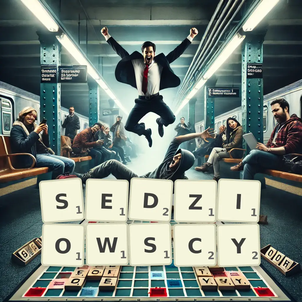 Słowa z liter SĘDZIOWSCY