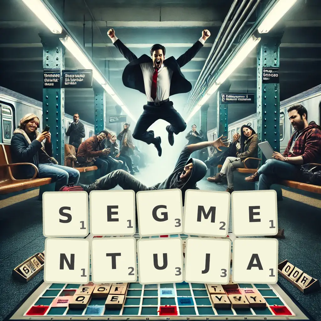 Słowa z liter SEGMENTUJĄ