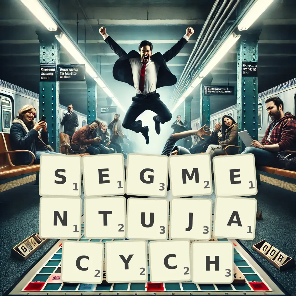 Słowa z liter SEGMENTUJĄCYCH