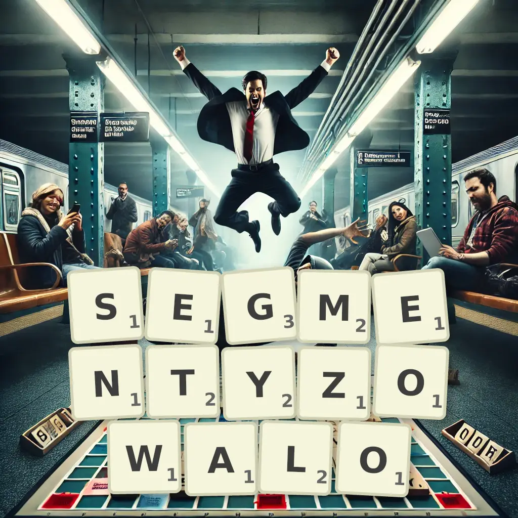 Słowa z liter SEGMENTYZOWAŁO