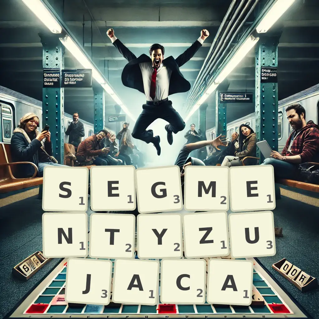 Słowa z liter SEGMENTYZUJĄCĄ