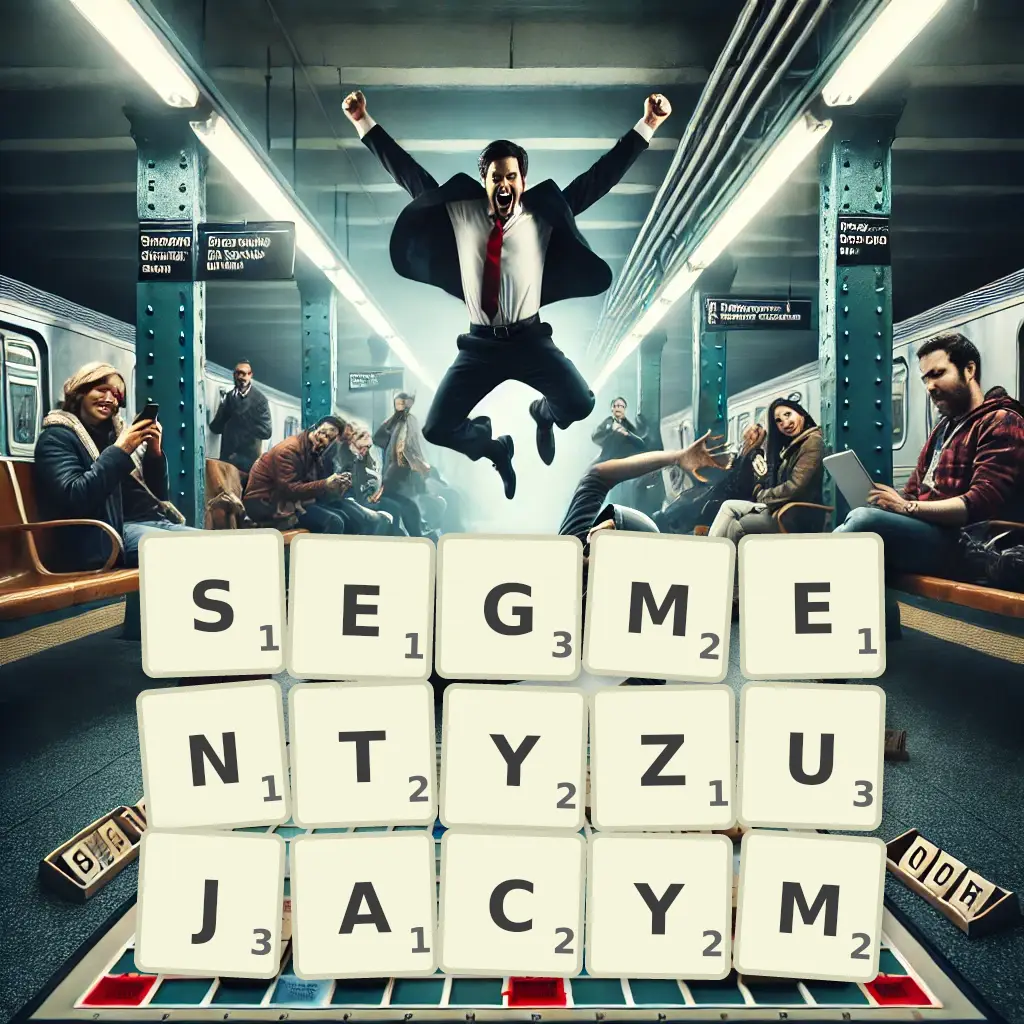 Słowa z liter SEGMENTYZUJĄCYM