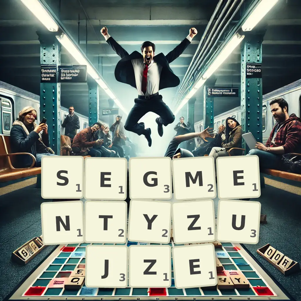 Słowa z liter SEGMENTYZUJŻE