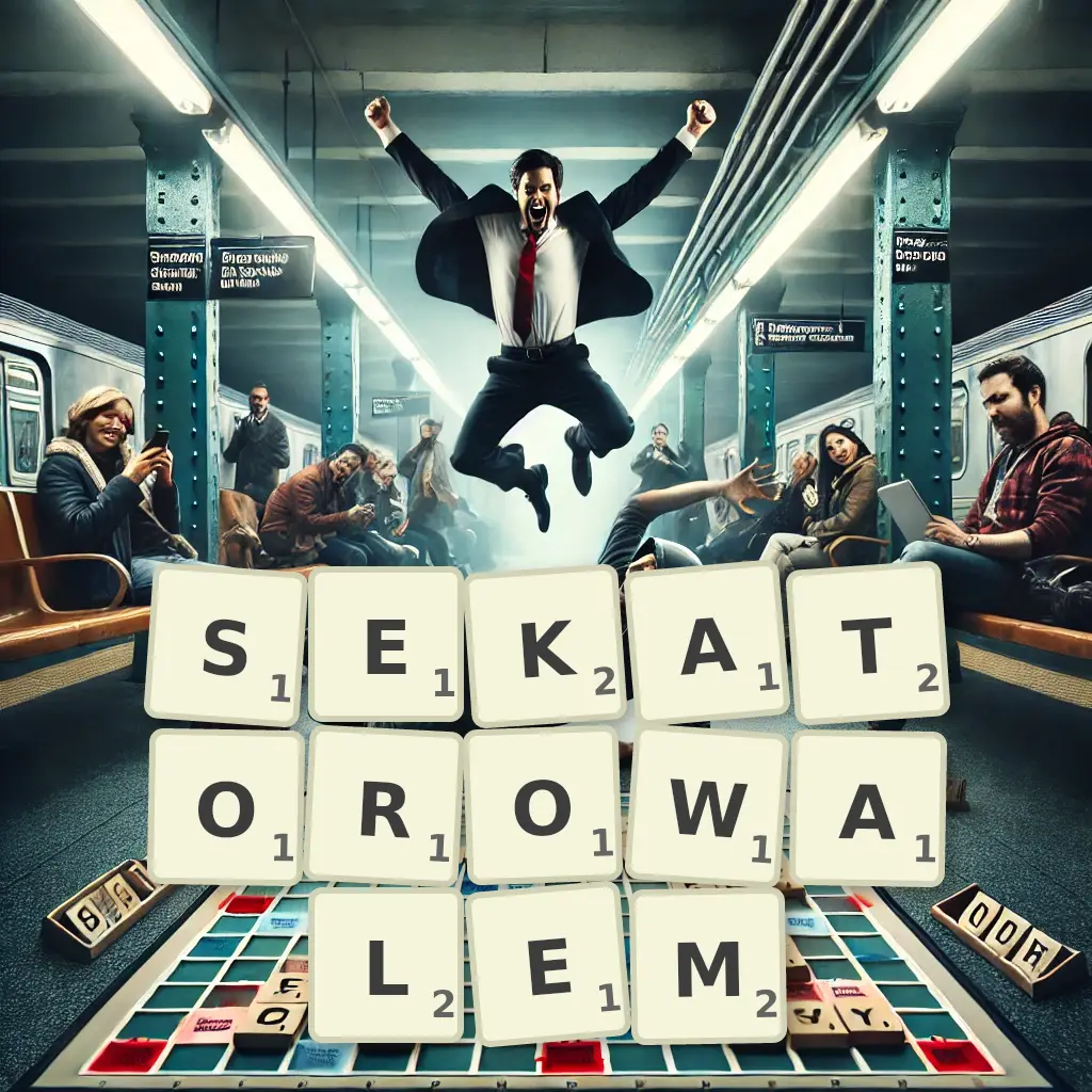 Słowa z liter SEKATOROWAŁEM