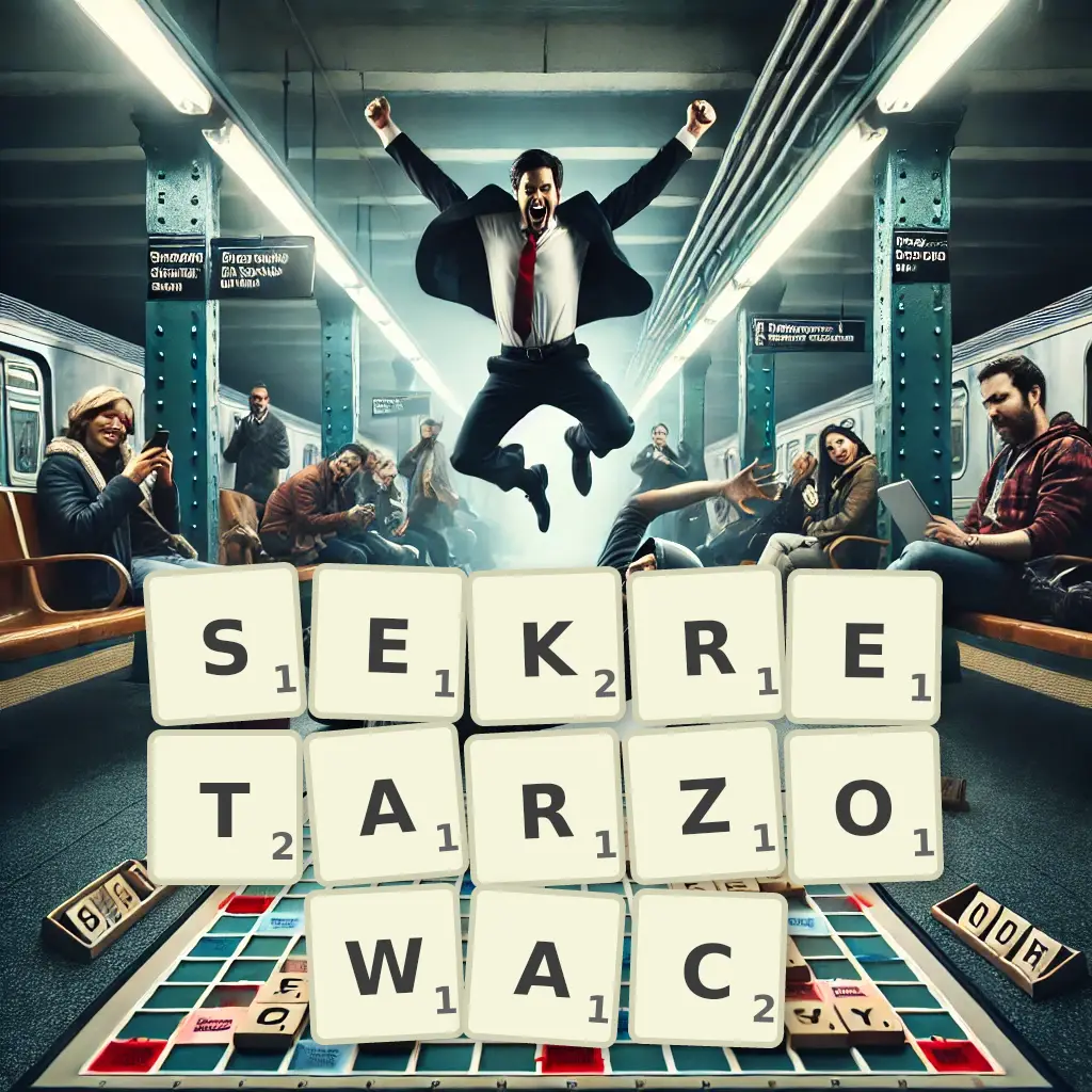 Słowa z liter SEKRETARZOWAĆ
