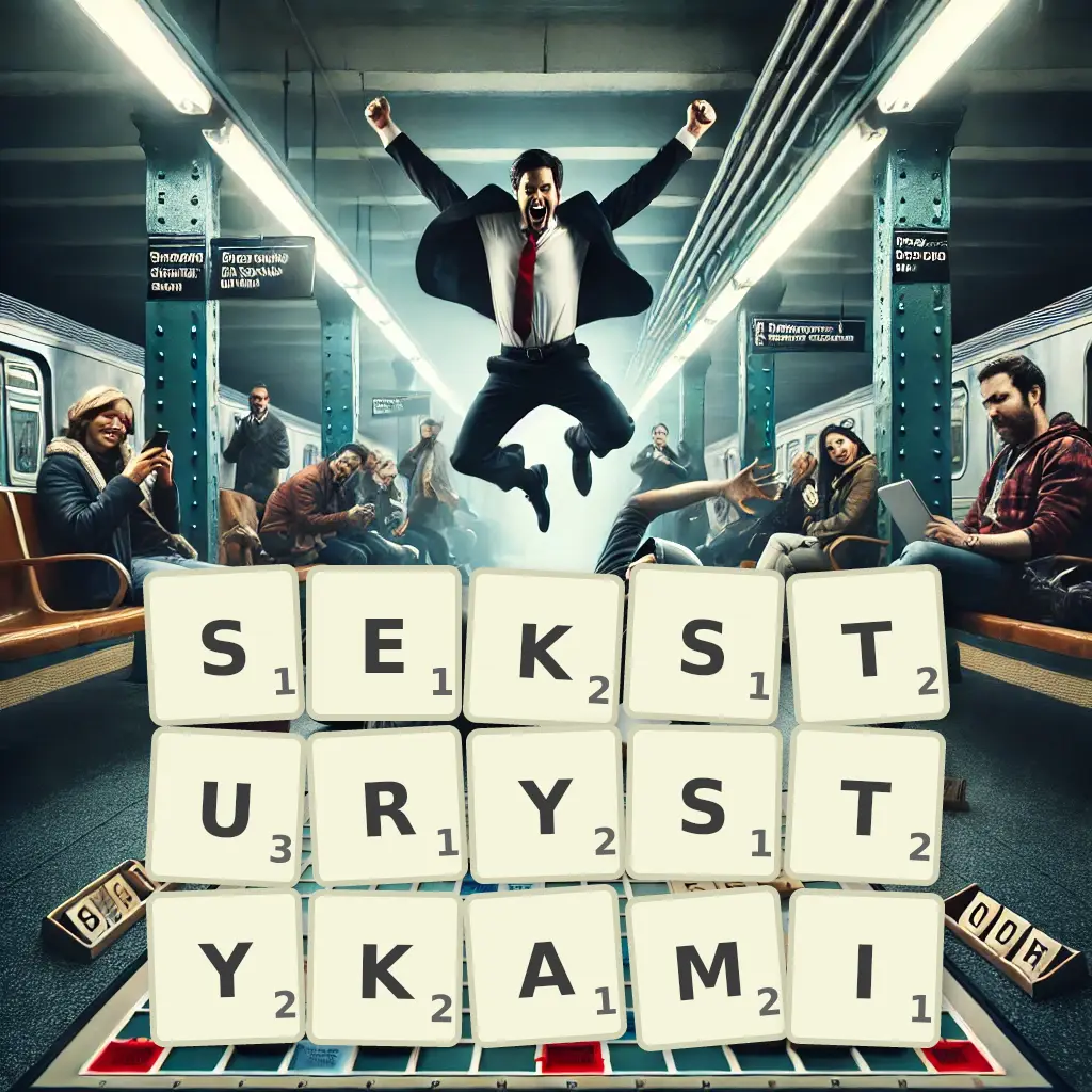 Słowa z liter SEKSTURYSTYKAMI