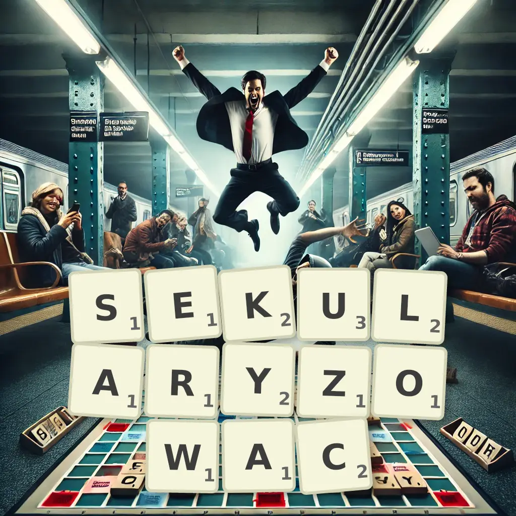 Słowa z liter SEKULARYZOWAĆ