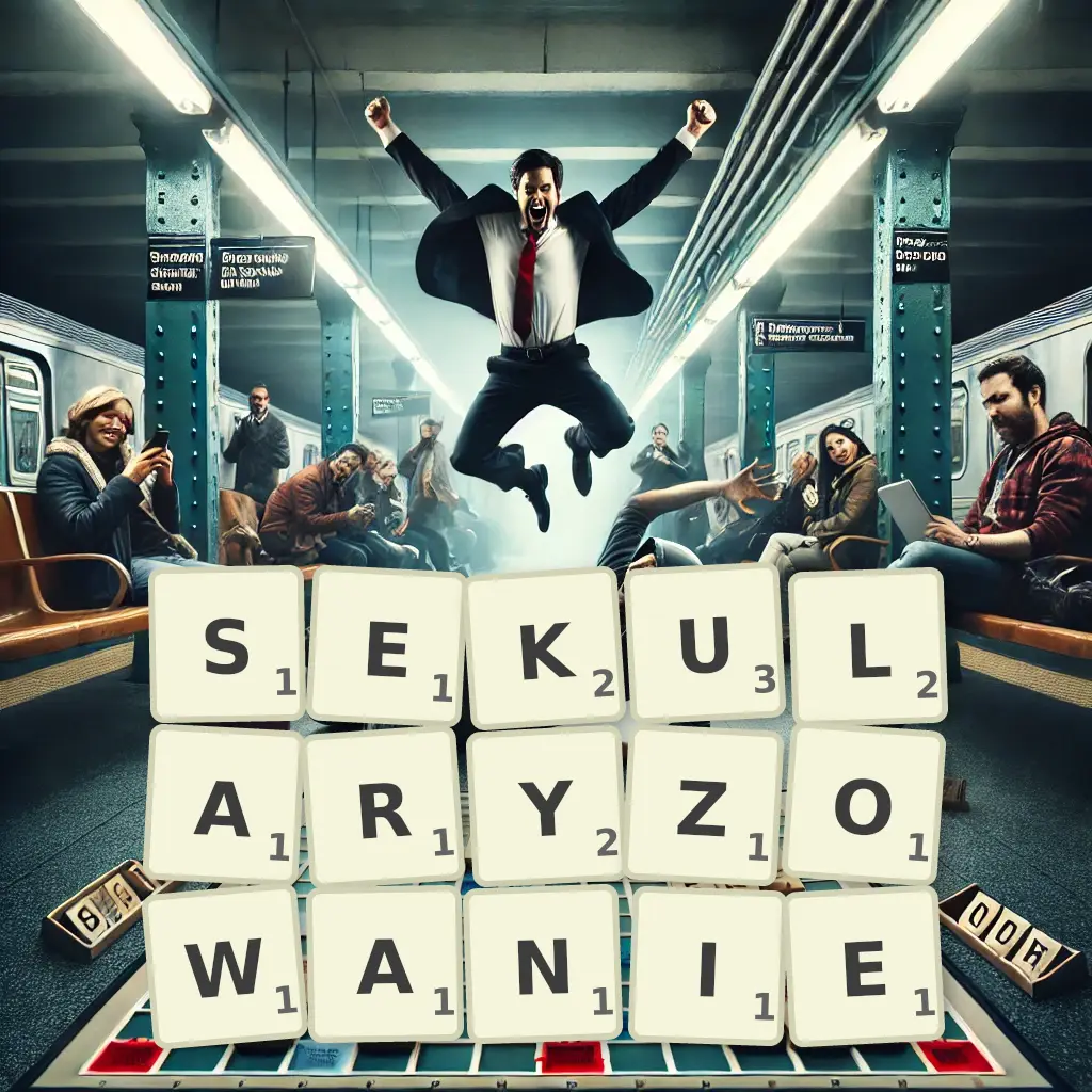 Lista słów z liter SEKULARYZOWANIE Słowa z liter SEKULARYZOWANIE