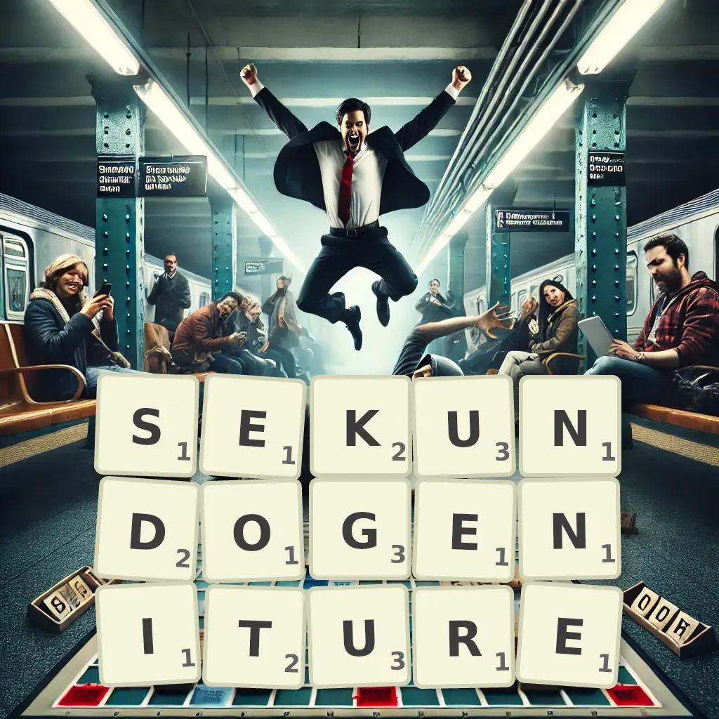 Słowa z liter SEKUNDOGENITURĘ